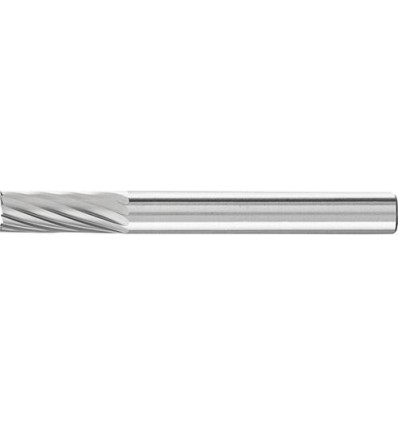 Fresa cilíndrica recto metal duro ZYAS 3 vástago 6mm