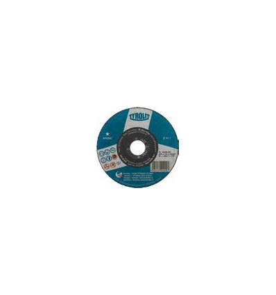 Disco de corte metal/inox embutido serie BASIC