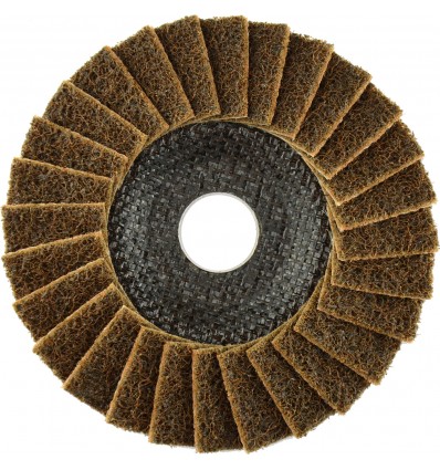 Discos de láminas abrasivas fibra sin tejer de gran basto POLIMAXX 1