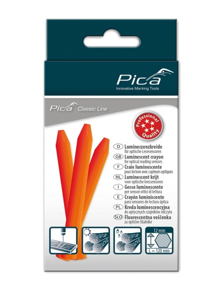 MARCADOR INDUSTRIAL CRAYON CLASSIC PRO FLUO-NARANJA LUMINISCENTE