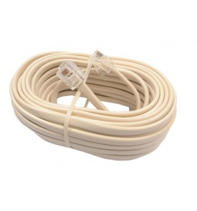 CABLE TELEFONIA M-M LISO AXIL 7,5MT 7,5 MT