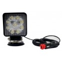 PROYECTOR ILUMIN LED 12-24V/27W/IP67 VEHICULO MAGN T/MECH TE