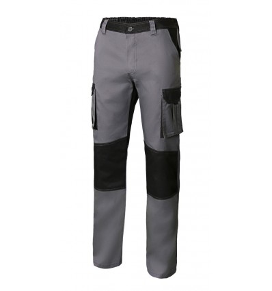 Pantalón multibolsillo gris/negro 103020B