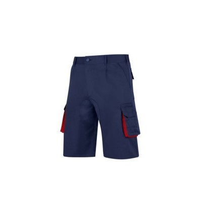 Pantalón multibolsillo azul marino/rojo CARGO PBGM