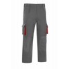 Pantalón multibolsillo gris/rojo CARGO PRGM