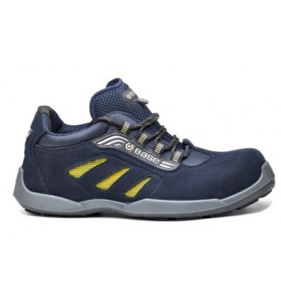Zapato seguridad azul/amarillo FRISBEE S1P