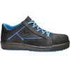 Zapato seguridad nubuck negro/azul CLICK S3