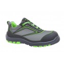 Zapato seguridad gris/verde NAIROBI S3