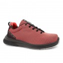 Zapato deportivo seguridad METAL FREE SPORTY S3 rojo