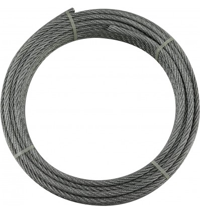Cable acero galvanizado 6x7 15m