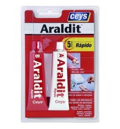 Adhesivo epoxi 2 componentes ARALDIT RAPIDO - Madriferr