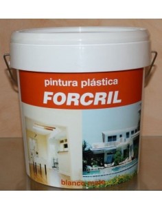 PINTURA PLASTICA 4L BLANCA MATE EXTERIOR