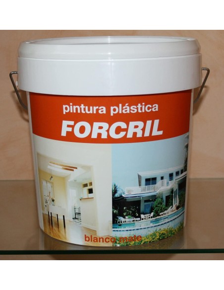 PINTURA PLASTICA 4L BLANCA MATE EXTERIOR