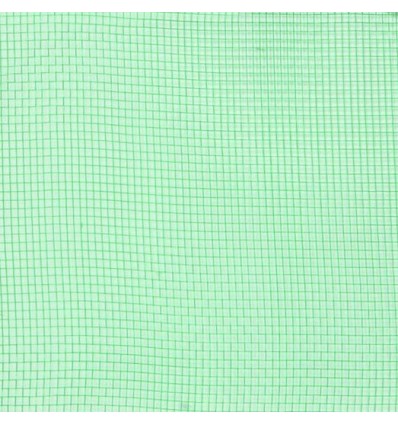 Malla confeccionada verde luz 15x15 mm