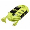 Prolongador de cable eléctrico verde 3x15 mm2