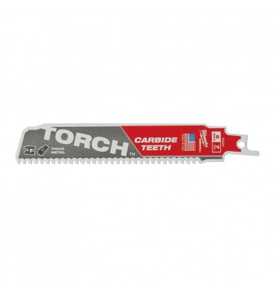 Hoja sierra sable THE TORCH CARBIDE metal/rescate 7 TPI 5 ud