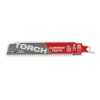 Hoja sierra sable THE TORCH CARBIDE metal/rescate 7 TPI 5 ud