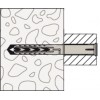 Taco de nylon multimaterial largo con tornillo hexagonal/Torx SXR-FUS