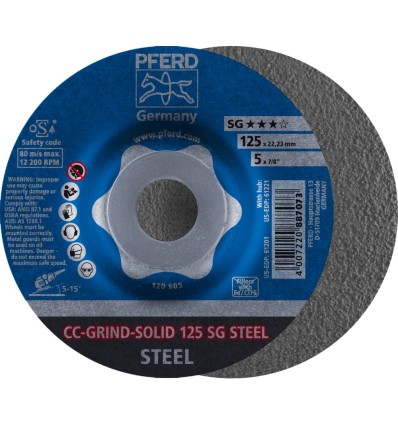 CC-GRIND-SOLID 115 SG STEEL (ACERO)