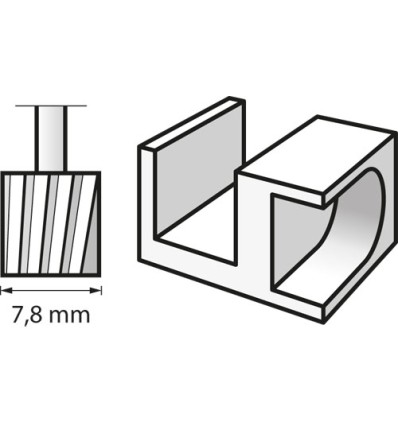 DREMEL 115 FRESA 7,8 MM 26150115JA