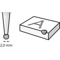 DREMEL 7103 PUNTA DIAMANTADA 2 MM 26157103JA