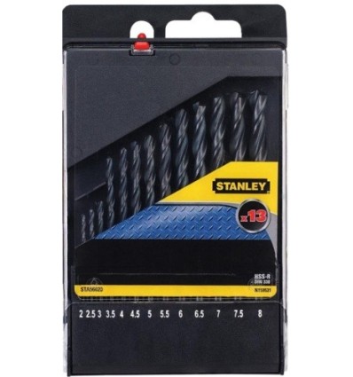 BROCA MET HSS-R 02-08MM (.5MM) STANLEY 1 3 PZ