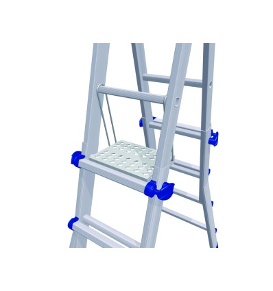 PLATAFORMA DE TRABAJO PARA ESCALERAS MULTIFUNCION TELESCOPICA PEPPINA PRO