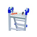 PLATAFORMA DE ALMACENAMIENTO PARA ESCALERAS MULTIFUNCION TELESCOPICA PEPPINA PRO