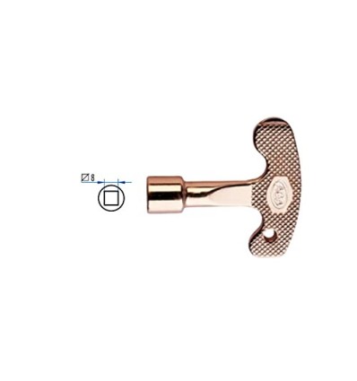 LLAVE CIERRE CUADRADILLO MACHO 8 MM REF.03018CM