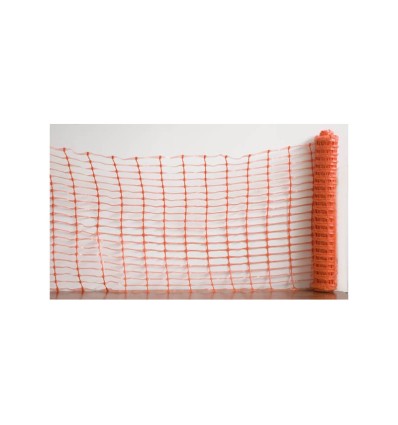 ROLLO MALLA NARANJA RIGIDA 110GR 1X50