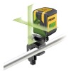 NIVEL LASER DE 2 LINEAS EN CRUZ VERDE PLC10PG