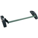 ANTIPANICO SOBREPONER 900 MM NEGRO/VERDE 1910908NV