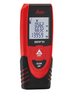 MEDIDOR LASER DISTO D1 (ALCANCE 40 M, PRECISION ± 2.0 MM)