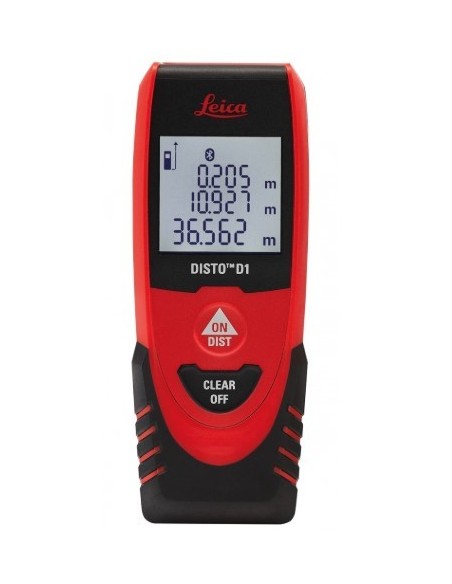 MEDIDOR LASER DISTO D1 (ALCANCE 40 M, PRECISION ± 2.0 MM)