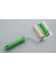 MINI RODILLO HILO VERDE 11 CM + VARIILA SUPERFICIES RUGOSAS