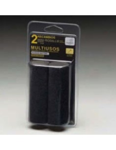 2 RECAMBIOS MINI RODILLO ESPUMA 11 CM
