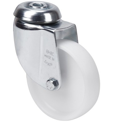 RUEDA GIRATORIA 20BH60CP-BP PLASTICO GRIS 1-0174