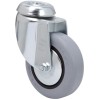 RUEDA GIRATORIA 20BH80CP-PGI GOMA N.GRIS 1-0179