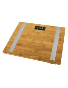BASCULA BAÑO ELECTR. 180KG BAMBU JATA HOGAR