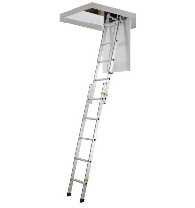 ESCALERA ESCAMOTEABLE DE ALUMINIO HOBBYSTEP 3X4