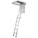 ESCALERA ESCAMOTEABLE DE ALUMINIO HOBBYSTEP 3X4