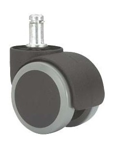 RUEDA GIRATORIA 30DKS50-PA.C/ANILLA PU GRIS 1-0497