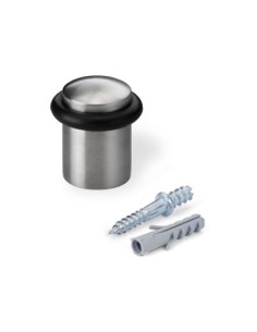 TOPE PUERTA CON TORICA ACERO INOX. 3160-7+