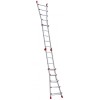 ESCALERA ALUMINIO TELESCOPICA MULTIPOSICION PROFISTEP MULTI (4X3 PELDAÑOS)