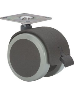 RUEDA GIRATORIA 10DKPUFN50 PURETANO Y FRENO 1-0643