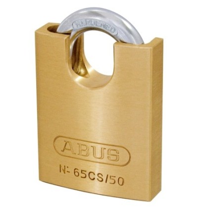 CANDADO SEG 50MM ARCO CORTO PROTEGIDO LAT LATON ABUS 65CS/50