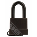 CANDADO SEG. 35MM ARCO LARGO TAPA PROTECTORA ALU NEGRO ABUS