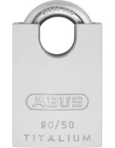 CANDADO ALUMINIOMINIO 90RK-50 CON 2 LLAVES ABUS
