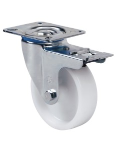 RUEDA GIRATORIA 10ZVLFD80-UT POLIAMIX FRENO 2-2340
