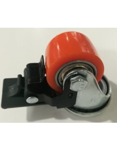 RUEDA GIRATORIA CON FRENO 21LPN35-VNB35 POLIURETANO